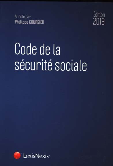 Couverture_Code de la sécurité sociale 2019