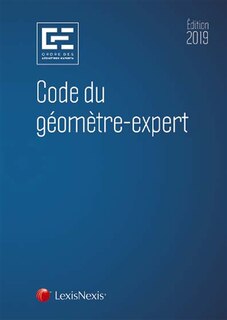 Couverture_Code du géomètre-expert 2019