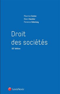 Couverture_Droit des sociétés