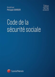 Front cover_Code de la Sécurité sociale 2020