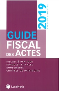Front cover_Guide fiscal des actes