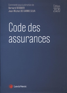 Front cover_Code des assurances 2020