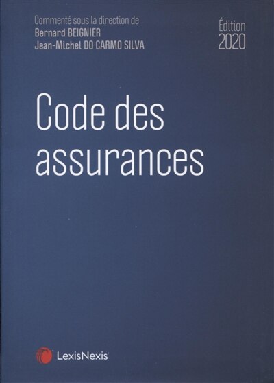 Front cover_Code des assurances 2020