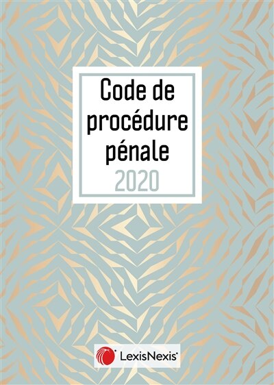 Front cover_Code de proc&eacute;dure p&eacute;nale 2020