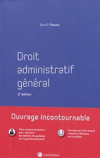 Front cover_Droit administratif général