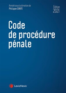 Front cover_Code de procédure pénale 2021