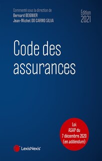Couverture_Code des assurances 2021