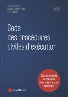 Front cover_Code des procédures civiles d'exécution