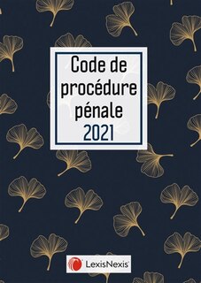 Couverture_Code de procédure pénale 2021