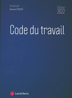 Front cover_Code du travail 2022