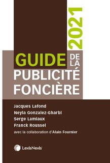 Front cover_Guide de la publicité foncière
