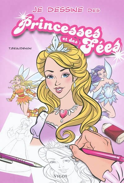 Front cover_Je dessine des princesses et des fées