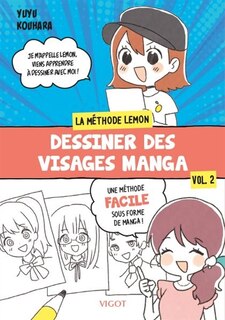 Couverture_Dessiner des visages manga