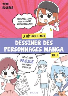 Couverture_Dessiner des personnages manga