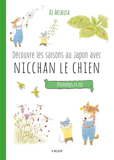 Découvre les saisons au Japon avec Nicchan le chien: printemps et été