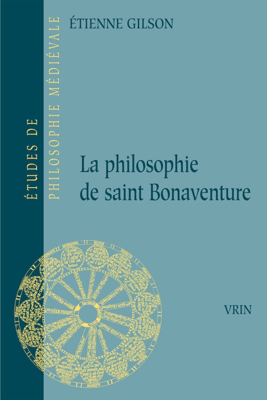 Front cover_La Philosophie de Saint Bonaventure
