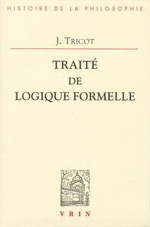 Front cover_Traité de logique formelle