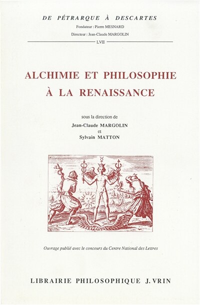 Couverture_Alchimie et philosophie &agrave; la Renaissance