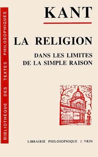 Couverture_La religion dans les limites de la simple raison
