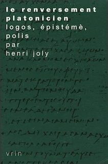 Couverture_Le Renversement platonicien