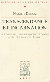 Couverture_Transcendance et incarnation