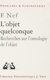 Front cover_L' objet quelconque