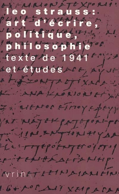 Couverture_Leo Strauss