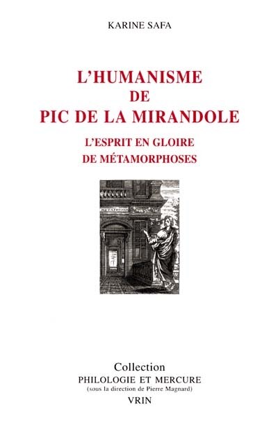 Front cover_L' humanisme de Pic de la Mirandole