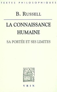 Front cover_La connaissance humaine