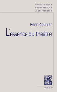 Front cover_L' essence du théâtre