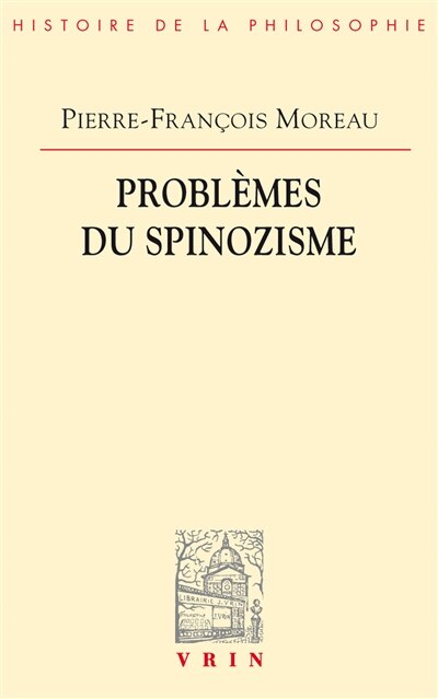 Couverture_Problèmes du spinozisme