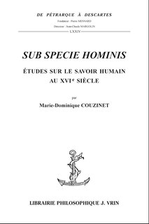 Front cover_Sub specie hominis