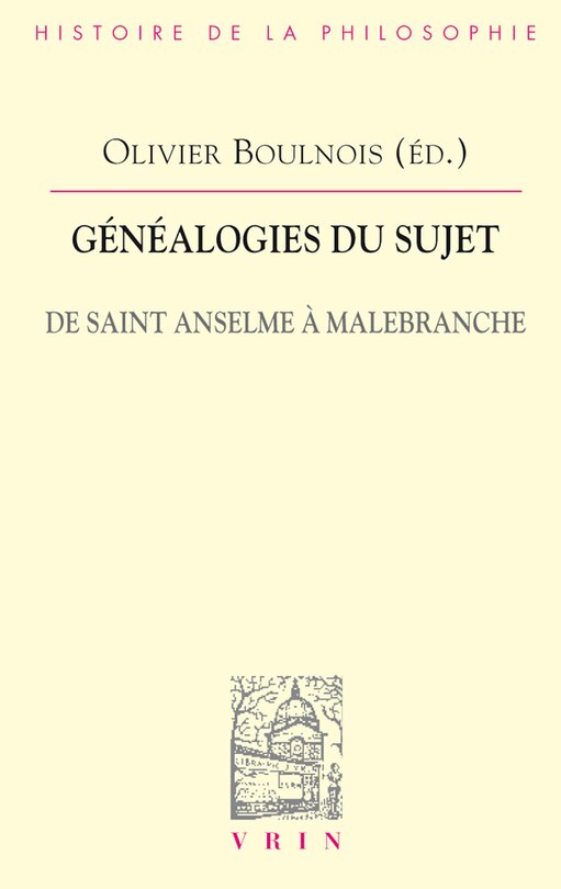 Front cover_Généalogies du sujet