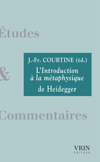 Front cover_L' introduction à la métaphysique de Heidegger