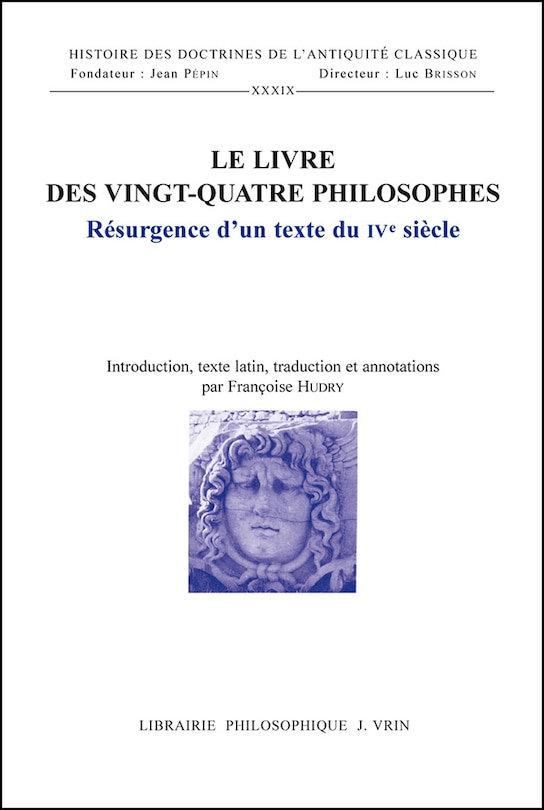 Front cover_Le livre des XXIV philosophes