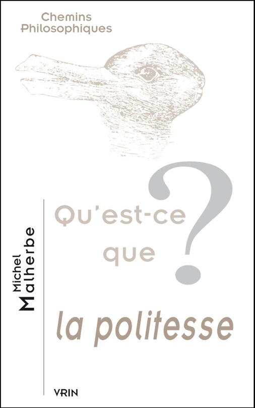 Couverture_Qu'est-ce que la politesse ?