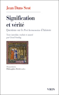 Couverture_Signification et vérité