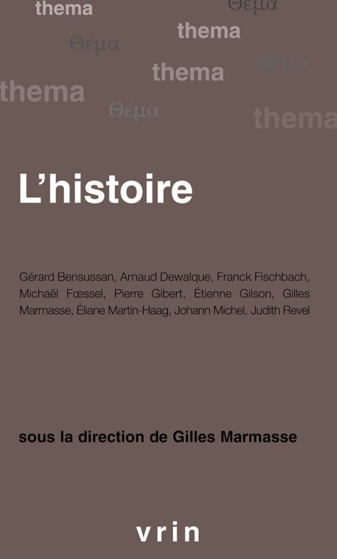 Front cover_L' histoire