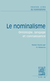 Front cover_Le nominalisme