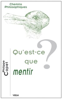Front cover_Qu'est-ce que mentir ?