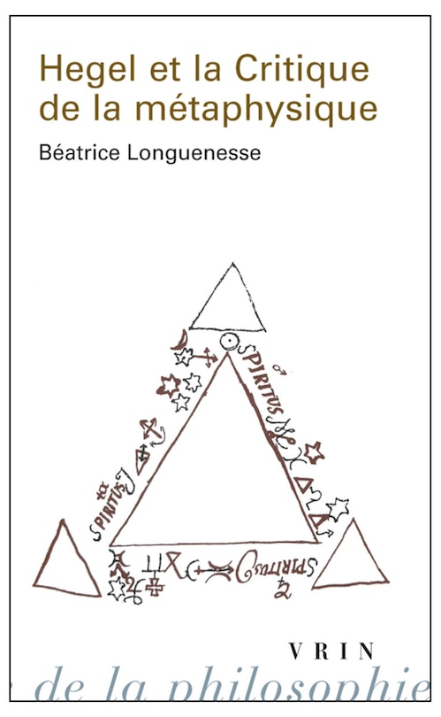 Couverture_Hegel et la critique de la métaphysique