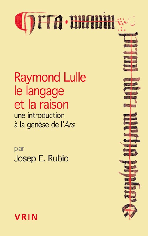 Front cover_Raymond Lulle