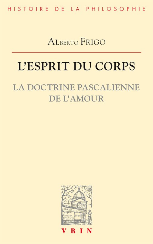 Front cover_L' esprit du corps