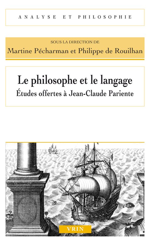 Front cover_Philosophe et le langage (Le)