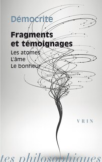 Front cover_Fragments et témoignages : les atomes, l'âme, le bonheur