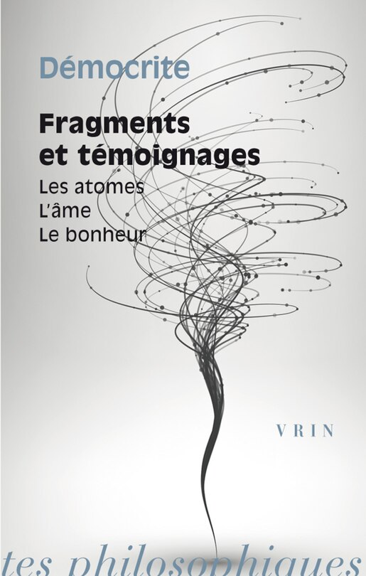 Front cover_Fragments et témoignages : les atomes, l'âme, le bonheur