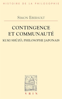 Front cover_Contingence Et Communauté