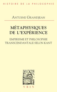 Couverture_Métaphysiques de l'expérience