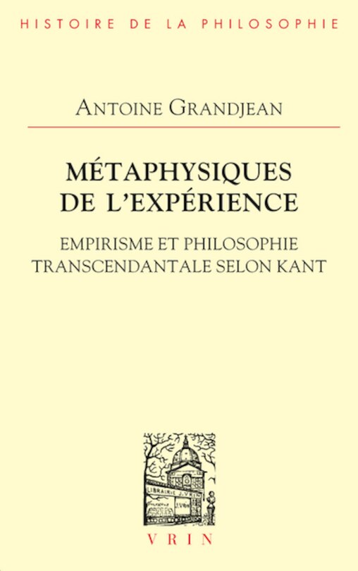 Couverture_Métaphysiques de l'expérience