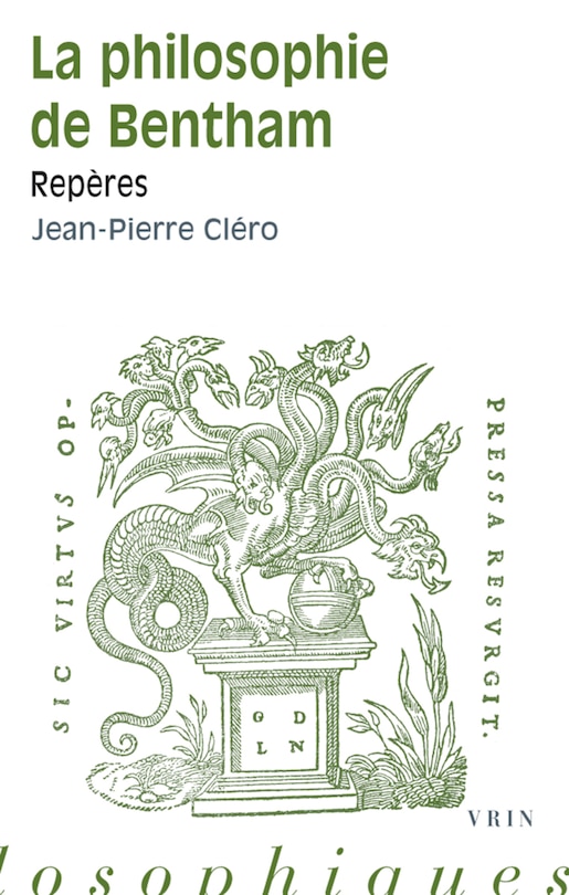 Front cover_La philosophie de Bentham